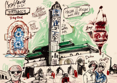 Touring the Hassan II Mosque, Casablanca, Morocco