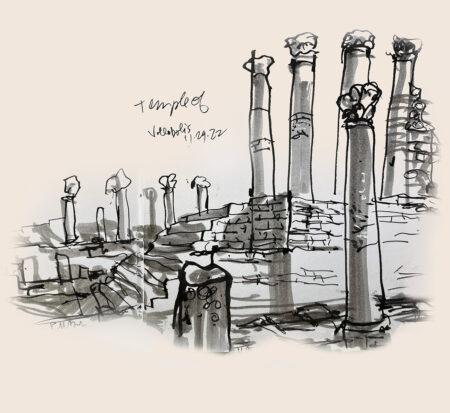 The ancient Roman city of Volubilis
