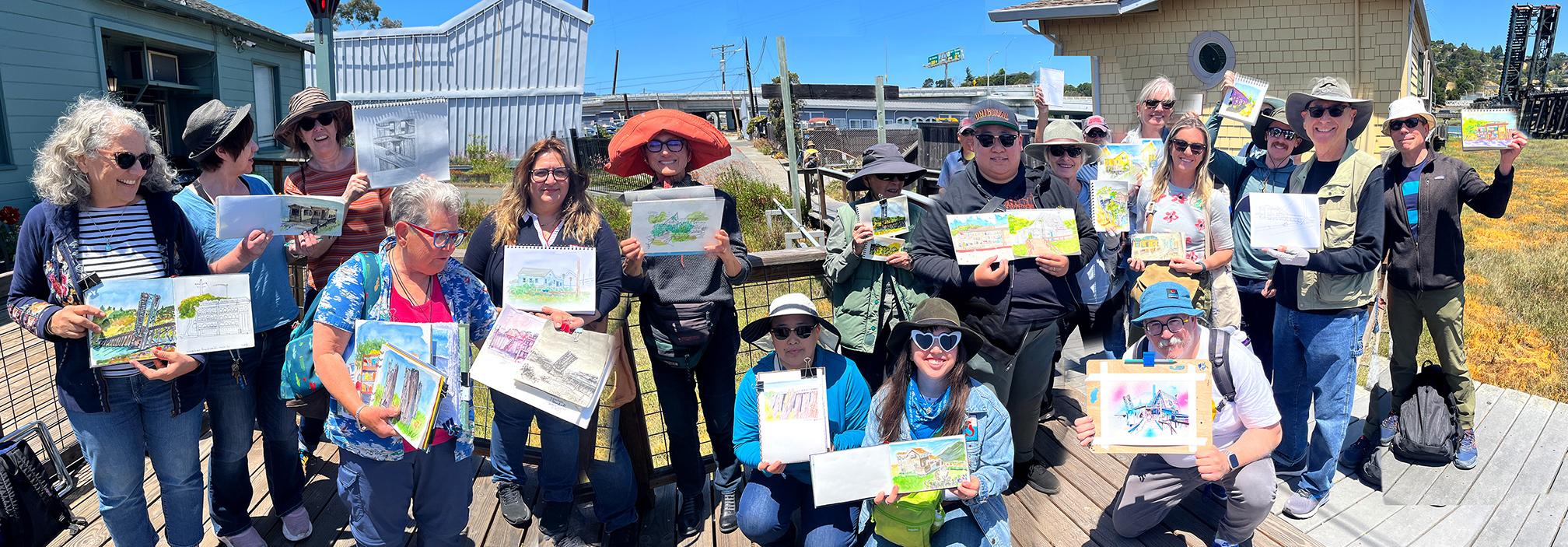 Marin Sketchers Group, Greenbrae