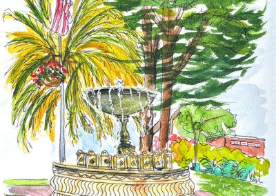 Viña del Mar Fountain, Sausalito © Liz Scotta